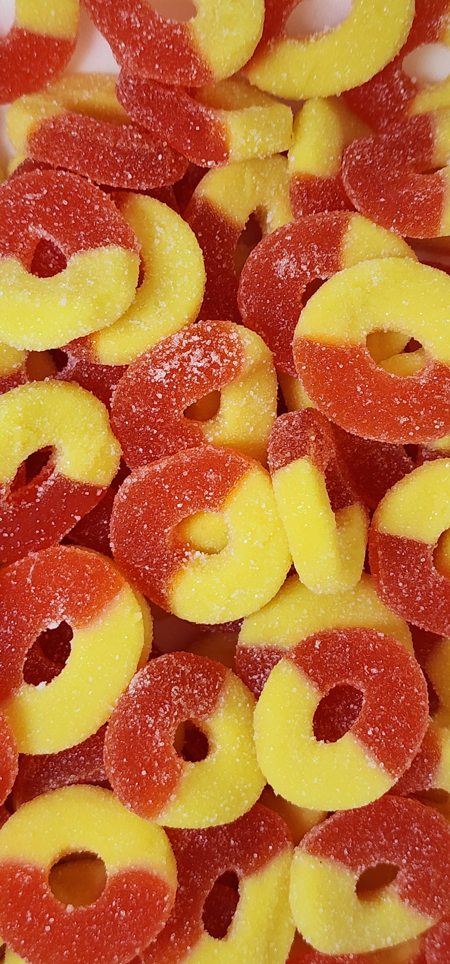 Yummy Chamoy Peach Rings